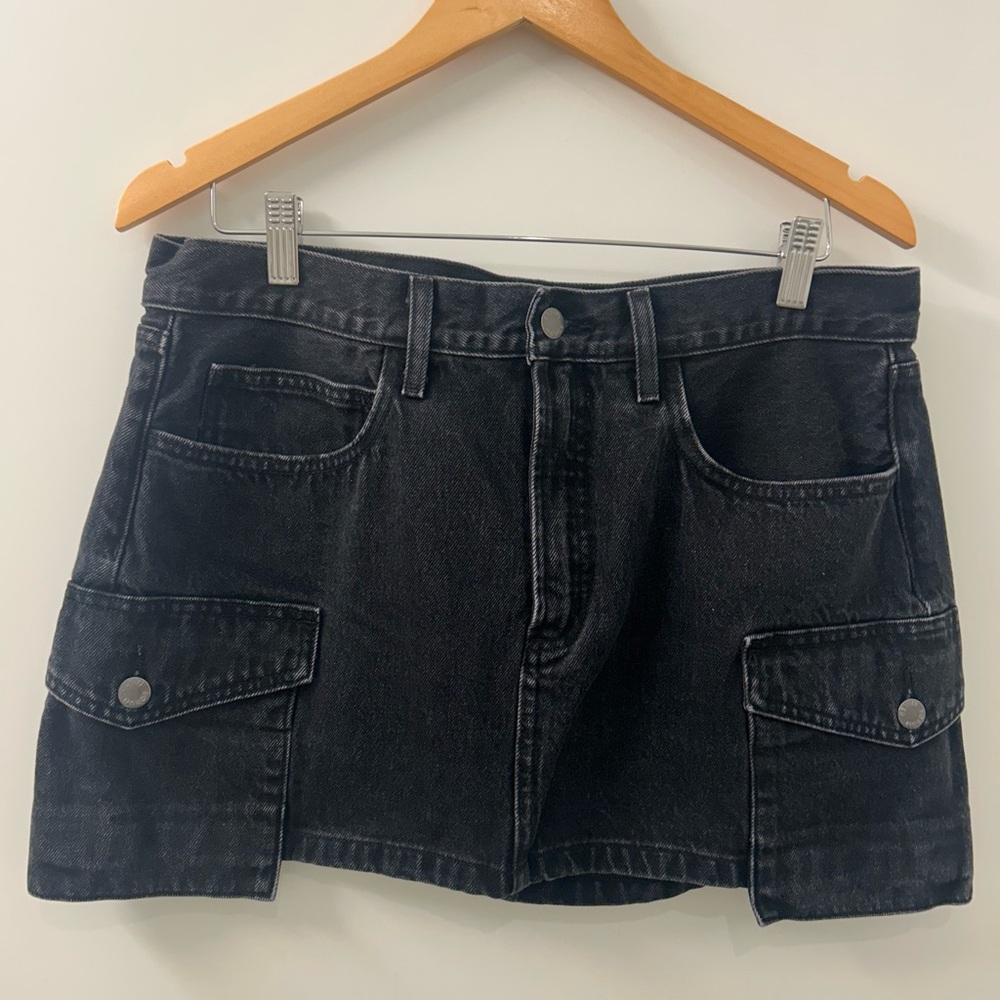 Aritzia Mini Denim Skirt